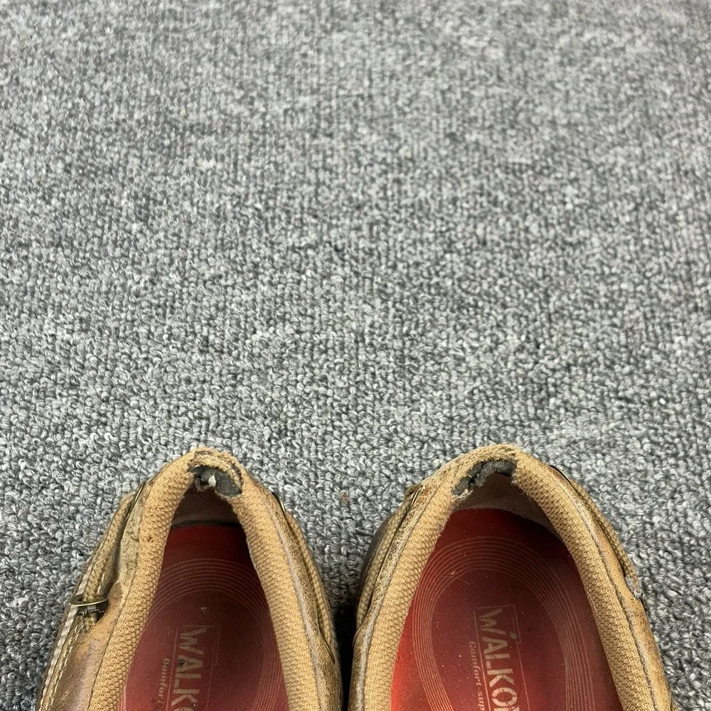 Twisted X Driving Moc Slip On Loafers‎ Brown Distressed Leather Shoes Mens 7.5 M